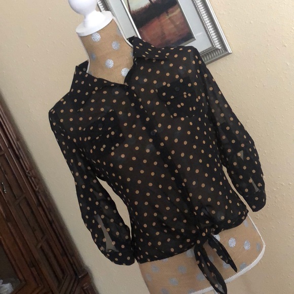 mine Tops - Mine Polka Top